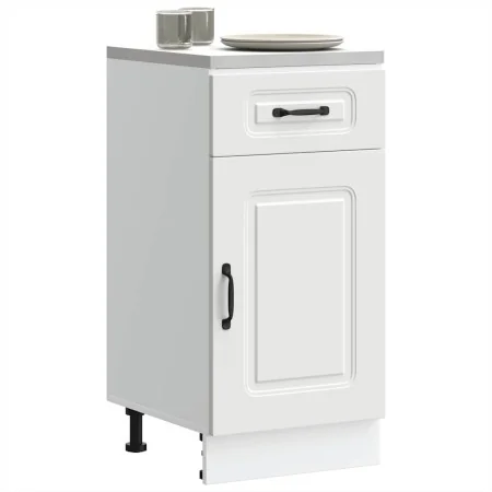Mueble bajo de cocina Kalmar madera de ingeniería blanca von , Küchenschränke - Ref: Foro24-853467, Preis: 83,54 €, Rabatt: %
