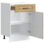 Mueble bajo de cocina Kalmar roble artesanal madera ingeniería von , Küchenschränke - Ref: Foro24-853486, Preis: 104,47 €, Ra...