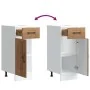 Mueble bajo de cocina Kalmar de madera antigua de ingeniería von , Küchenschränke - Ref: Foro24-853465, Preis: 63,69 €, Rabat...
