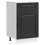 Mueble bajo de cocina Kalmar madera de ingeniería negra by , Kitchen cabinets - Ref: Foro24-853478, Price: 90,24 €, Discount: %