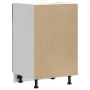 Mueble bajo de cocina Kalmar madera de ingeniería negra by , Kitchen cabinets - Ref: Foro24-853478, Price: 90,24 €, Discount: %