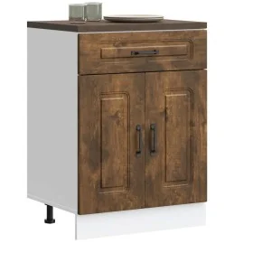 Mueble bajo de cocina Kalmar de madera ingeniería roble ahumado von , Küchenschränke - Ref: Foro24-853492, Preis: 89,18 €, Ra...