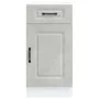 Mueble bajo de cocina Kalmar madera de ingeniería gris hormigón von , Küchenschränke - Ref: Foro24-853471, Preis: 79,40 €, Ra...