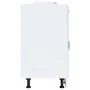 Mueble bajo cocina Kalmar madera ingeniería blanca alto brillo de , Armarios de cocina - Ref: Foro24-853499, Precio: 108,55 €...