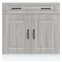 Mueble bajo de cocina Kalmar gris sonoma madera de ingeniería by , Kitchen cabinets - Ref: Foro24-853503, Price: 104,99 €, Di...