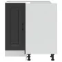 Mueble bajo esquinero de cocina Kalmar madera ingeniería negra de , Armarios de cocina - Ref: Foro24-853508, Precio: 104,99 €...