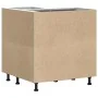 Mueble bajo esquinero de cocina Kalmar madera ingeniería negra de , Armarios de cocina - Ref: Foro24-853508, Precio: 104,99 €...