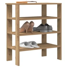 Zapatero artesanal de madera contrachapada 61x32x70 cm by , Shoe racks and shoe organizers - Ref: Foro24-859850, Price: 48,00...
