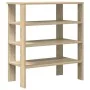 Mueble zapatero madera contrachapada roble sonoma 61x32x70 cm by , Shoe racks and shoe organizers - Ref: Foro24-859844, Price...