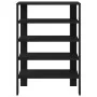 Mueble zapatero madera contrachapada negro 61x32x87,5 cm by , Shoe racks and shoe organizers - Ref: Foro24-859852, Price: 50,...