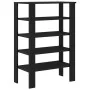 Mueble zapatero madera contrachapada negro 61x32x87,5 cm by , Shoe racks and shoe organizers - Ref: Foro24-859852, Price: 50,...