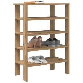Zapatero artesanal de madera contrachapada 61x32x87,5 cm by , Shoe racks and shoe organizers - Ref: Foro24-859859, Price: 55,...