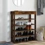 Mueble zapatero madera de ingeniería roble ahumado 80x30x98 cm von , Schuhregale und Schuhorganisatoren - Ref: Foro24-859936,...
