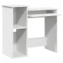 Escritorio con estantes madera contrachapada 84x40x78 cm de , Escritorios - Ref: Foro24-860445, Precio: 73,97 €, Descuento: %