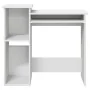 Escritorio con estantes madera contrachapada 84x40x78 cm de , Escritorios - Ref: Foro24-860445, Precio: 73,97 €, Descuento: %