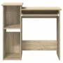 Escritorio con estantes contrachapada color roble 84x40x78 cm by , Desks - Ref: Foro24-860447, Price: 77,02 €, Discount: %