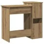Escritorio estantes madera roble artisian 84x40x78 cm von , Schreibtische - Ref: Foro24-860453, Preis: 75,17 €, Rabatt: %