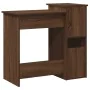 Escritorio con estantes contrachapada marrón roble 84x40x78 cm von , Schreibtische - Ref: Foro24-860451, Preis: 68,69 €, Raba...