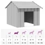 Caseta para perros con techo acero galvanizado 85x107x81 cm von , Hundehütten - Ref: Foro24-4100914, Preis: 112,32 €, Rabatt: %