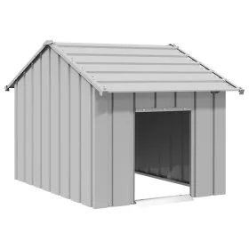 Caseta para perros con techo acero galvanizado 83x130x85 cm von , Hundehütten - Ref: Foro24-4100916, Preis: 103,90 €, Rabatt: %