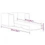 Sofá cama infantil felpa suave gris claro con estrellas by , Baby and Toddler Furniture - Ref: Foro24-4104784, Price: 38,56 €...