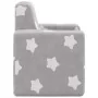Sofá para niños felpa suave gris claro con estrellas von , Baby- und Kleinkindmöbel - Ref: Foro24-4104790, Preis: 35,70 €, Ra...