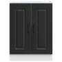 Mueble bajo para fregadero Kalmar negro 60x46x81,5 cm von , Küchenschränke - Ref: Foro24-853438, Preis: 75,49 €, Rabatt: %
