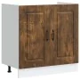 Mueble bajo para fregadero Kalmar roble ahumado 80x46x81,5 cm von , Küchenschränke - Ref: Foro24-853452, Preis: 75,13 €, Raba...