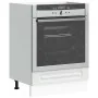 Mueble de horno Kalmar blanco madera reconstituida de , Armarios de cocina - Ref: Foro24-853517, Precio: 58,87 €, Descuento: %