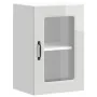 Armario pared cocina puerta cristal Kalmar blanca alto brillo by , Kitchen cabinets - Ref: Foro24-853529, Price: 64,07 €, Dis...