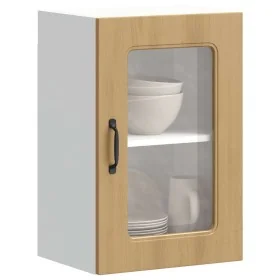 Armario pared cocina puerta de cristal Kalmar roble artesanal de , Armarios de cocina - Ref: Foro24-853536, Precio: 57,86 €, ...