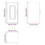Mueble de pared de cocina Kalmar madera ingeniería sonoma gris von , Küchenschränke - Ref: Foro24-853543, Preis: 50,37 €, Rab...