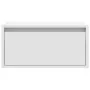 Mesitas de noche de pared con luces LED 2 unidades blanco de , Muebles TV - Ref: Foro24-860212, Precio: 91,40 €, Descuento: %