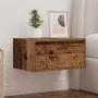Mesita de noche de pared con luces LED madera antigua von , TV-Möbel - Ref: Foro24-860225, Preis: 53,39 €, Rabatt: %