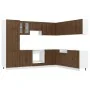Mueble cocina Lucca roble marrón 14 pzas madera contrachapada von , Küchenschränke - Ref: Foro24-3314988, Preis: 1,00 €, Raba...