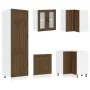 Mueble cocina Lucca roble marrón 14 pzas madera contrachapada von , Küchenschränke - Ref: Foro24-3314988, Preis: 1,00 €, Raba...