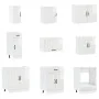 Mueble cocina Lucca blanco brillo 14 pzas madera contrachapada de , Armarios de cocina - Ref: Foro24-3314983, Precio: 1,00 €,...