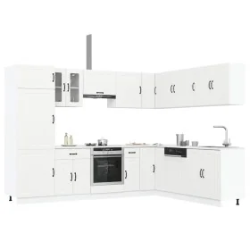 Mueble de cocina Lucca blanco 14 piezas madera contrachapada von , Küchenschränke - Ref: Foro24-3314981, Preis: 1,00 €, Rabat...