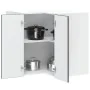 Armario cocina esquina de pared Kalmar madera ingeniería negra von , Küchenschränke - Ref: Foro24-853618, Preis: 81,19 €, Rab...