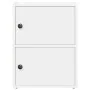 Estantería de madera de ingeniería blanca 40x24x52 cm by , Bookcases and shelves - Ref: Foro24-860355, Price: 42,16 €, Discou...