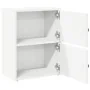 Estantería de madera de ingeniería blanca 40x24x52 cm by , Bookcases and shelves - Ref: Foro24-860355, Price: 42,16 €, Discou...
