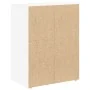 Estantería de madera de ingeniería blanca 40x24x52 cm by , Bookcases and shelves - Ref: Foro24-860355, Price: 42,16 €, Discou...