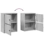 Estantería de madera de ingeniería gris sonoma 40x24x52 cm von , Bücherregale und Regale - Ref: Foro24-860360, Preis: 40,32 €...