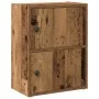 Estantería madera de ingeniería color envejecido 40x24x52 cm by , Bookcases and shelves - Ref: Foro24-860362, Price: 39,72 €,...