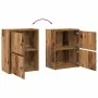 Estantería madera de ingeniería color envejecido 40x24x52 cm by , Bookcases and shelves - Ref: Foro24-860362, Price: 39,72 €,...
