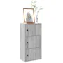 Estantería madera de ingeniería gris sonoma 40x24x77 cm de , Librerías y estanterías - Ref: Foro24-860369, Precio: 51,33 €, D...