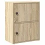 Estantería de madera de ingeniería roble sonoma 40x24x52 cm de , Librerías y estanterías - Ref: Foro24-860357, Precio: 40,27 ...
