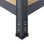 Estante almacenaje 5 niveles 4 uds acero y madera contrachapada by , Industrial shelving - Ref: Foro24-3307589, Price: 133,89...