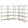 Estantes de almacenamiento de 5 capas 4 uds by , Industrial shelving - Ref: Foro24-3307604, Price: 219,60 €, Discount: %