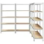 Estantes de almacenamiento de 5 capas 4 uds by , Industrial shelving - Ref: Foro24-3307604, Price: 219,60 €, Discount: %